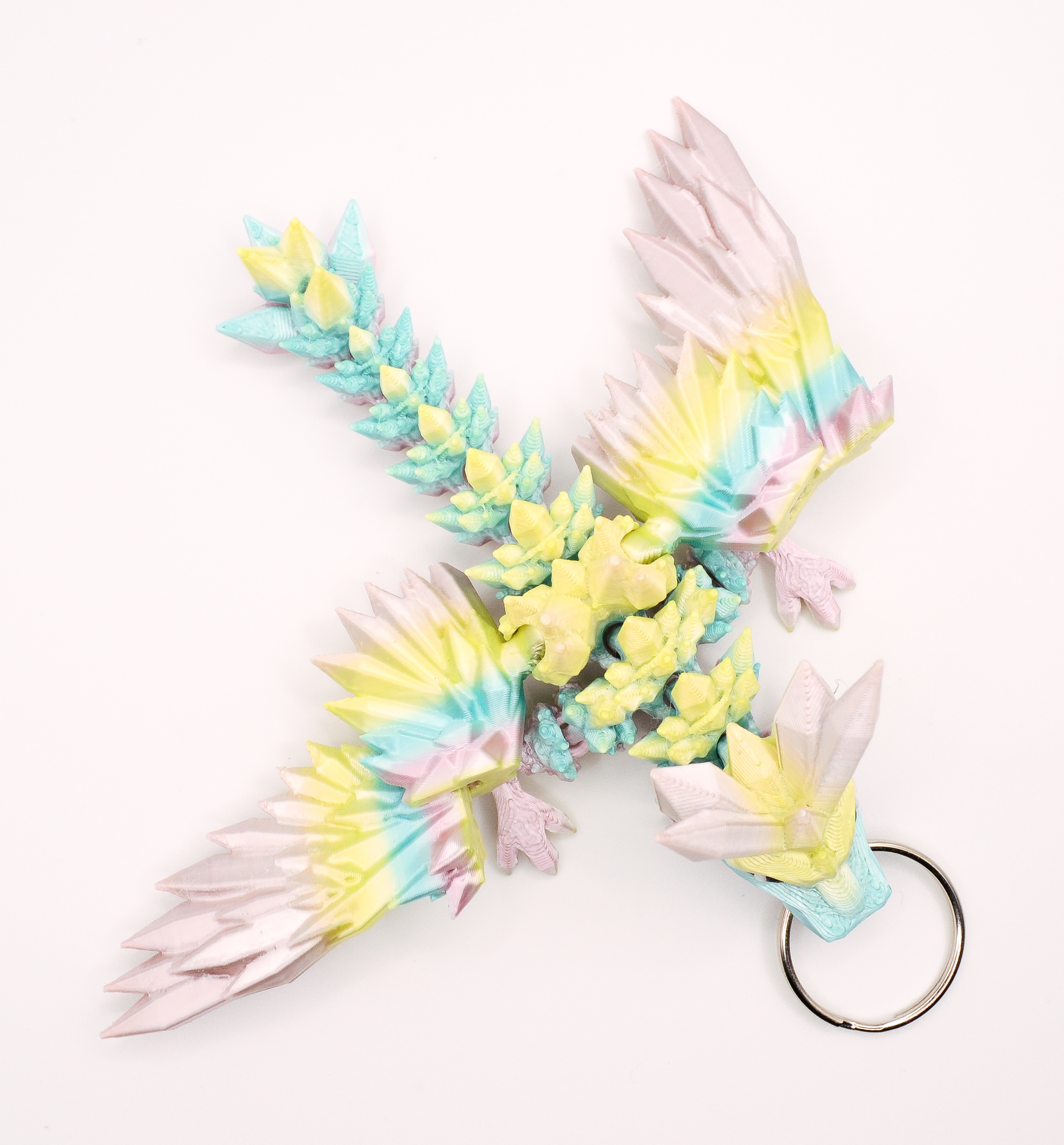 Crystal Wing Tadling Keychain 